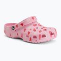 Slides Crocs Classic Valentines Day Clog flamingo