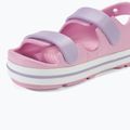 Crocs Crocband Cruiser Kids ballerina/lavender sandals 7