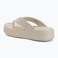 Women's flip-flops Crocs Gateway Platform stucco 3