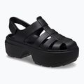 Women's sandals Crocs Stomp Fisherman Sandal black