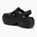 Women's sandals Crocs Stomp Fisherman Sandal black 3