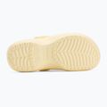 Women's Crocs Classic Platform Clog buttercream flip-flops 5