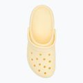 Women's Crocs Classic Platform Clog buttercream flip-flops 6