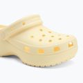 Women's Crocs Classic Platform Clog buttercream flip-flops 8