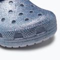 Crocs Classic Glitter Clog Kids frosted glitter slides 8