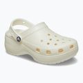 Women's Crocs Classic Platform Glitter chalk slides 9