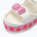 Crocs Crocband Cruiser Pet Kids white/pink tweed sandals 7