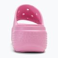 Women's Crocs Stomp Slide pink tweed slides 6