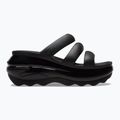 Crocs Mega Crush Triple Strap flip-flops black
