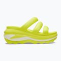 Women's Crocs Mega Crush Triple Strap slides acidity 9