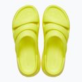 Women's Crocs Mega Crush Triple Strap slides acidity 12