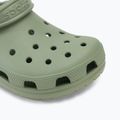 Crocs Classic moss slides 8