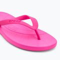 Crocs Flip pink crush flip flops 7
