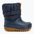 Crocs Classic Neo Puff Boot Toddler snow boots navy/gum 2