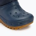 Crocs Classic Neo Puff Boot Toddler snow boots navy/gum 7