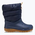 Junior's snow boots Crocs Classic Neo Puff navy gum 9