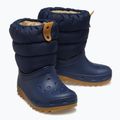 Junior's snow boots Crocs Classic Neo Puff navy gum 10