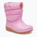 Junior's snow boots Crocs Classic Neo Puff pink tweed/gum 8