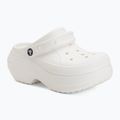 Women's slides Crocs Bella white