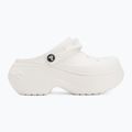 Women's slides Crocs Bella white 3