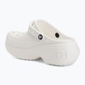 Women's slides Crocs Bella white 4