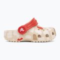 Crocs Classic Heart Print Clog sandstone children's flip-flops 3