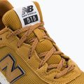New Balance GC515DH brown children's shoes 8