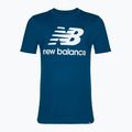 Men's New Balance Essentials Stacked Logo T-shirt blue