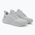 SKECHERS Women's Shoes Bobs Squad Chaos Face Off light gray 4