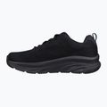 SKECHERS men's D'Lux Walker Get Oasis black/teal shoes 8