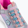 SKECHERS Slip-ins Dreamy Lites Colorful Prism gray/multi children's sneakers 8
