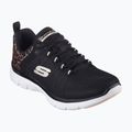 SKECHERS women's shoes Flex Appeal 4.0 Wild Ballad black/leopard 2
