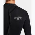 Men's wetsuit Billabong 4/3 mm Foil Back Zip black 5