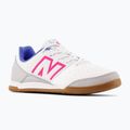 New Balance Audazo V6 Command IN children's football boots white 10