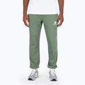 Men's New Balance Essentials Stacked Logo French green trousers