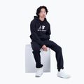 Men's training sweatshirt New Balance Essentials Stacked Logo French Terry Hoodie black MT31537BK 7