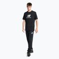 New Balance Essentials Stacked Logo Co men's training t-shirt black MT31541BK 2