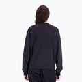 Women's training sweatshirt New Balance Essentials Stacked Logo French Terry Hoodie black WT31532BK 3