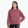 Women's training sweatshirt New Balance Athletics Remastered French Terry Crewneck red WT31500WAD