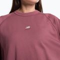 Women's training sweatshirt New Balance Athletics Remastered French Terry Crewneck red WT31500WAD 4