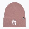 47 Brand MLB New York Yankees Haymaker winter beanie mauve