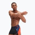 Men's Speedo ECO END+ Splice swim shorts black/orange 13