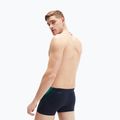 Men's Speedo Hyper Boom Splice swim boxers navy/green 5