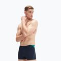 Men's Speedo Hyper Boom Splice swim boxers navy/green 6