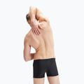 Men's Speedo Tech Print swim shorts black/orange 6