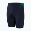 Men's Speedo Hyper Boom Splice swim trunks navy/green 5