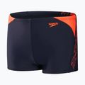 Speedo Hyper Boom Logo Splice children's swim trunks navy/orange 5