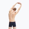 Men's Speedo Tech Panel navy/orange swim boxers 9