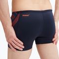 Men's Speedo Tech Panel navy/orange swim boxers 11