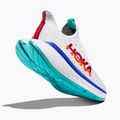 Men's running shoes HOKA Carbon X 3 white/flame 13